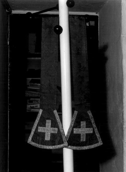 stola, elemento d'insieme - manifattura ligure (seconda metà sec. XIX)