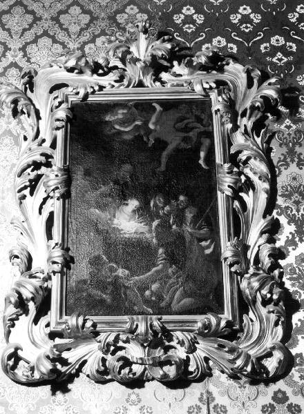 MOTIVI DECORATIVI A VOLUTE (cornice, elemento d'insieme) - bottega ligure (prima metà sec. XVIII)