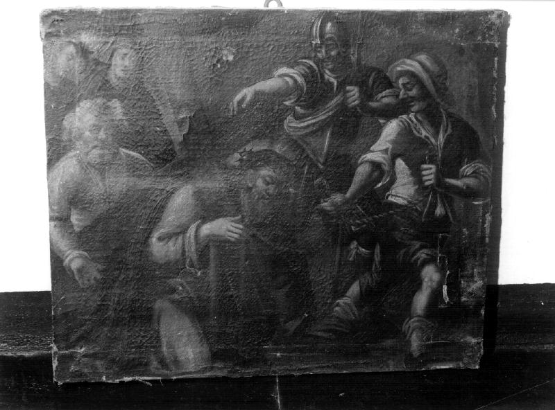 Cristo portacroce (dipinto, elemento d'insieme) - ambito ligure (prima metà sec. XVIII)