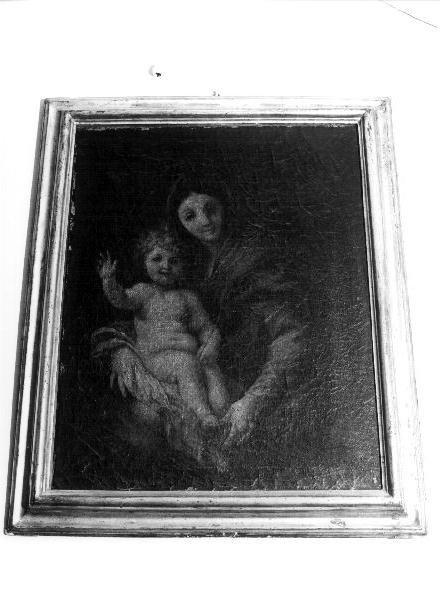 Madonna con Bambino (dipinto, opera isolata) - ambito romano (prima metà sec. XVIII)