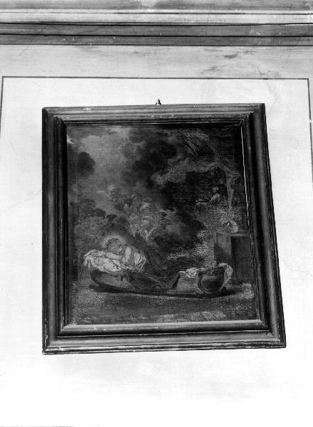 MARIA VERGINE BAMBINA (dipinto, opera isolata) - ambito ligure (seconda metà sec. XVIII)