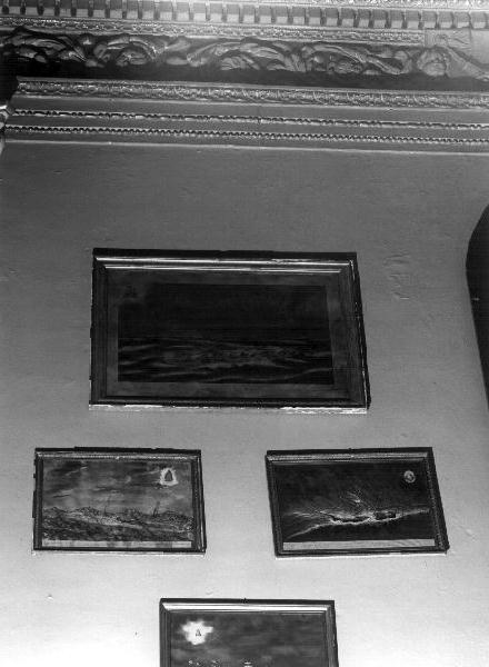 NAUFRAGIO (ex voto, elemento d'insieme) - ambito ligure (seconda metà sec. XVIII)