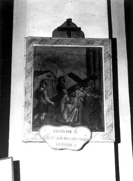 stazioni della via crucis (Via Crucis, ciclo) - ambito ligure (prima metà sec. XIX)