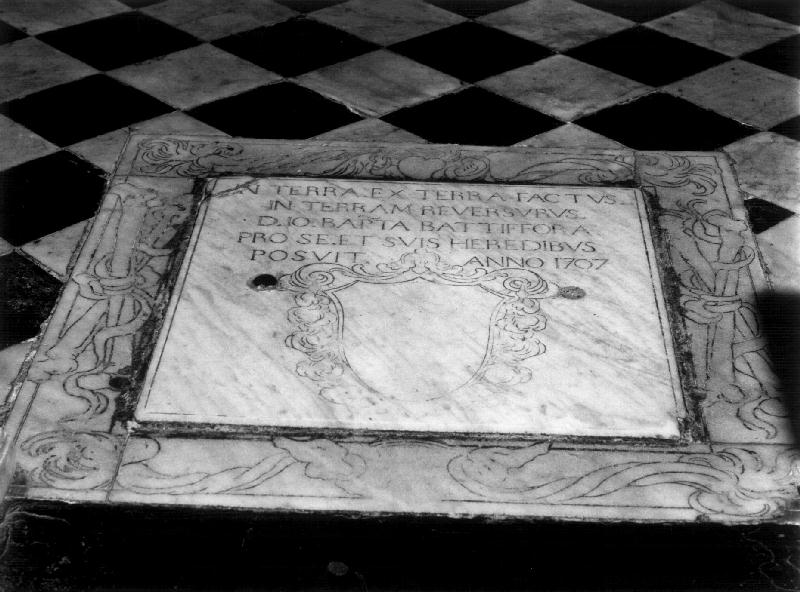 stemma (lapide tombale, opera isolata) - bottega ligure (sec. XVIII)