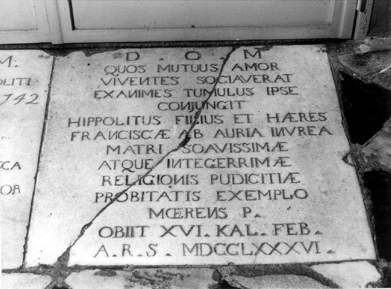 lapide commemorativa, opera isolata - bottega ligure (sec. XVIII)