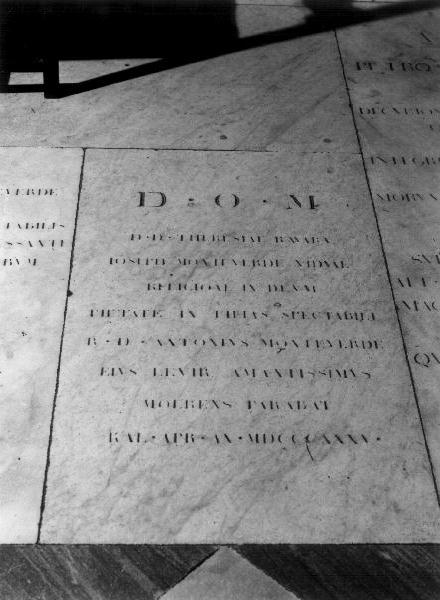 lapide tombale, opera isolata - bottega ligure (sec. XIX)