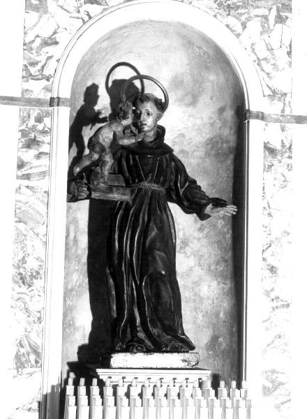 Sant'Antonio da Padova (statua, opera isolata) di Maragliano Anton Maria (prima metà sec. XVIII)