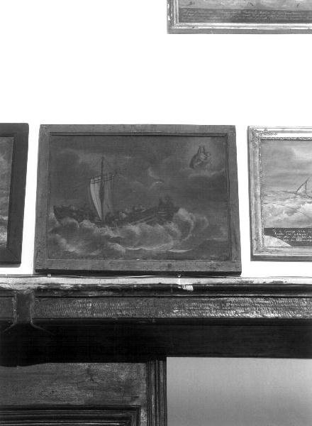 NAUFRAGIO (ex voto, opera isolata) - ambito ligure (sec. XIX)