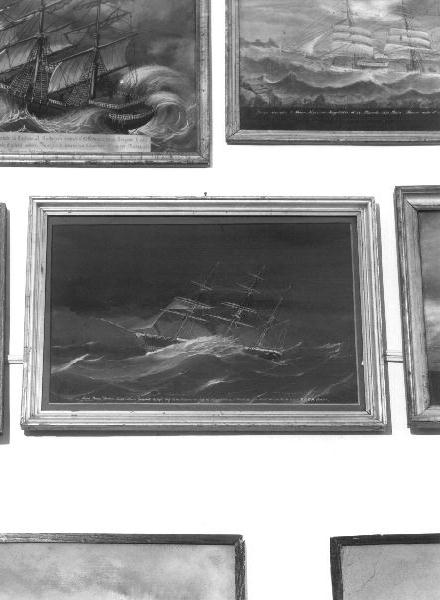 NAUFRAGIO (ex voto, opera isolata) - ambito ligure (sec. XIX)