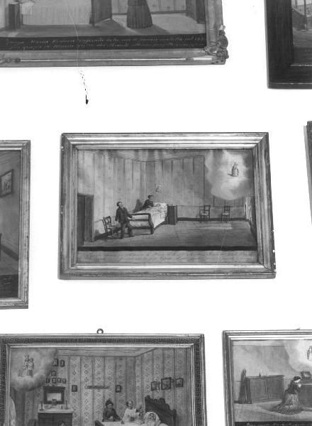 miracolo della Madonna (ex voto, opera isolata) - PRODUZIONE LIGURE (sec. XIX)