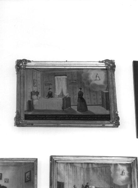 MIRACOLO DELLA MADONNA (ex voto, opera isolata) - PRODUZIONE LIGURE (sec. XIX)