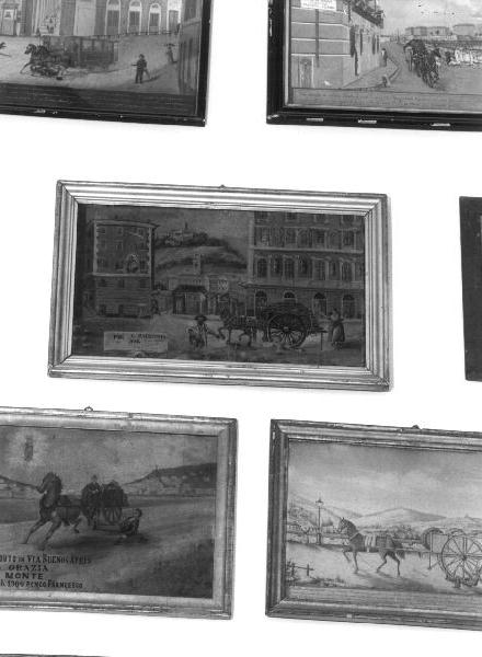 MIRACOLO DELLA MADONNA (ex voto, opera isolata) - ambito ligure (sec. XIX)