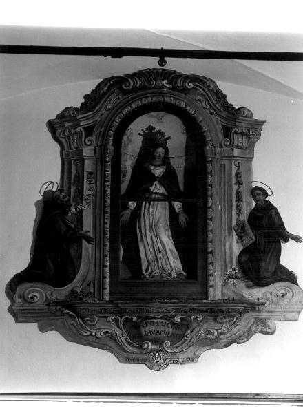 San Francesco d'Assisi/ Sant'Antonio da Padova (dipinto, elemento d'insieme) - ambito ligure (sec. XVIII)