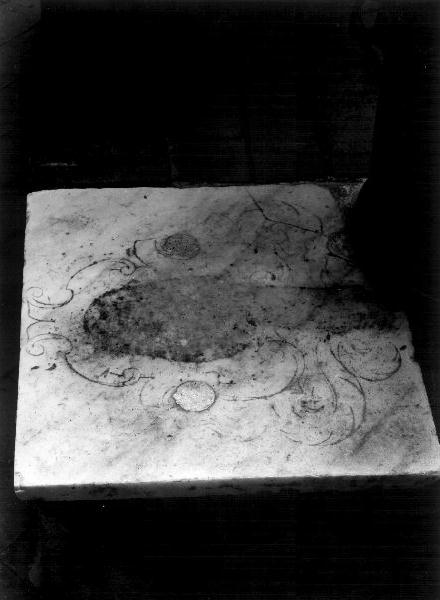 lastra, opera isolata - bottega ligure (fine sec. XVIII)