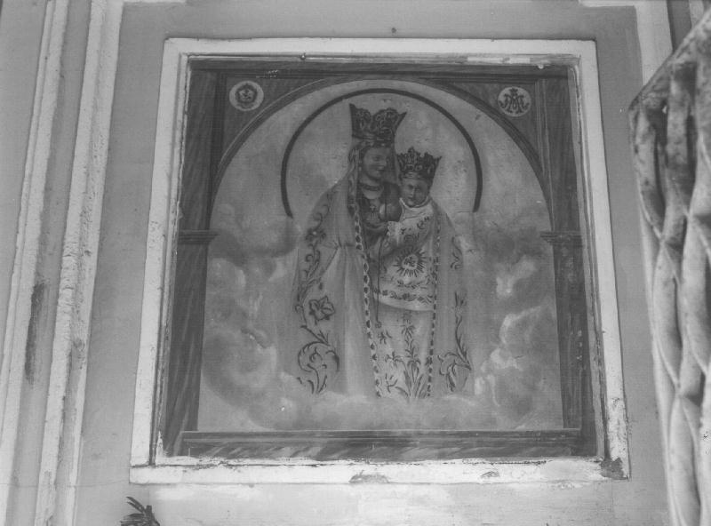 Madonna con Bambino (dipinto, opera isolata) - ambito ligure (seconda metà sec. XIX)