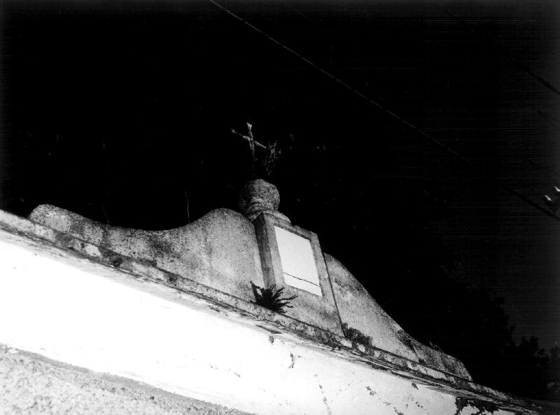 fastigio, elemento d'insieme - bottega ligure (prima metà sec. XX)