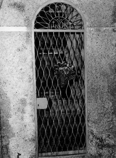 cancellata di balaustrata, serie - PRODUZIONE LIGURE (prima metà sec. XX)