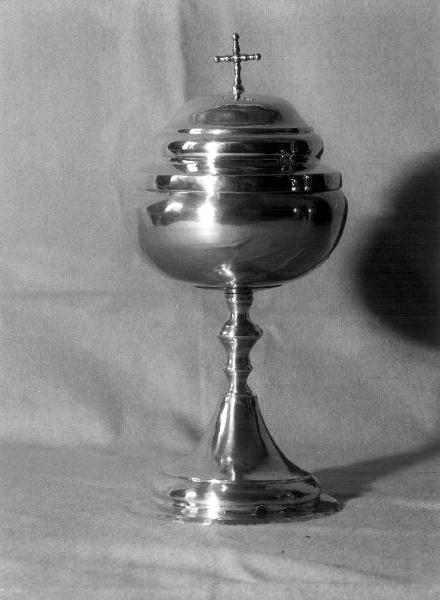 pisside, opera isolata - bottega ligure (sec. XIX)