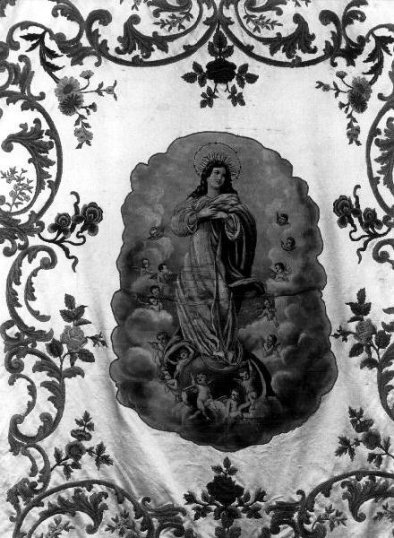 assunzione della Madonna (dipinto, elemento d'insieme) - ambito ligure (seconda metà sec. XVIII)