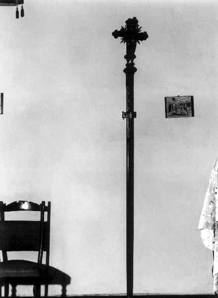 croce processionale, opera isolata - PRODUZIONE LIGURE (inizio sec. XIX)