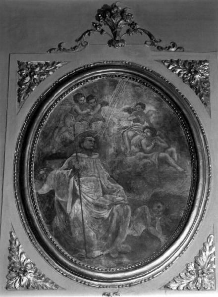 San Tommaso d'Aquino (dipinto, elemento d'insieme) di Paganelli Giuseppe (secc. XVIII/ XIX)