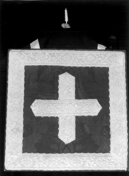 croce (borsa, elemento d'insieme) - manifattura ligure (secc. XIX/ XX)