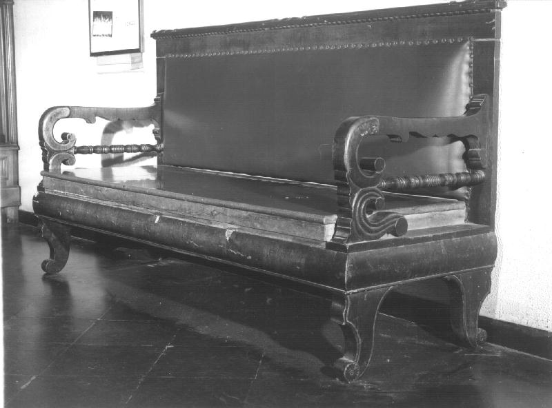 panca, opera isolata - bottega ligure (primo quarto sec. XX)