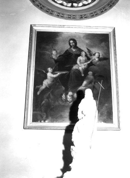 Madonna Regina di Genova (dipinto, opera isolata) di Castello Valerio (maniera) (sec. XVII)