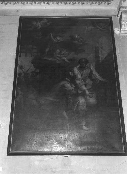 San Leonardo libera i carcerati (dipinto, opera isolata) di Benso Giulio (attribuito) (sec. XVII)