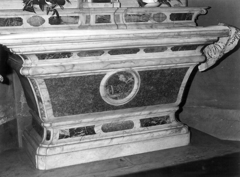 paliotto, insieme - bottega ligure (prima metà, prima metà sec. XVIII, sec. XX)