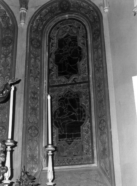 motivi decorativi vegetali (cornice, opera isolata) - ambito ligure (sec. XX)