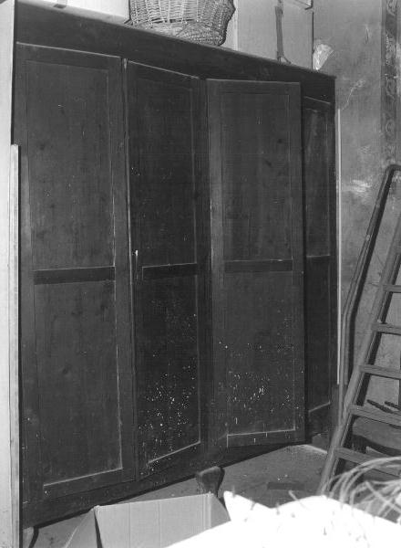 armadio, opera isolata - bottega ligure (secc. XIX/ XX)