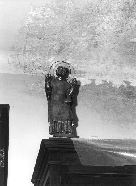 Sant'Ignazio di Loyola (statua, elemento d'insieme) - bottega ligure (sec. XVII)