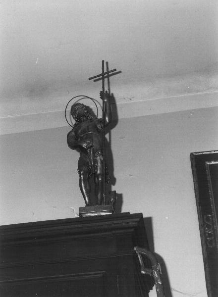 San Giovanni Battista (statua, elemento d'insieme) - bottega ligure (sec. XVII)