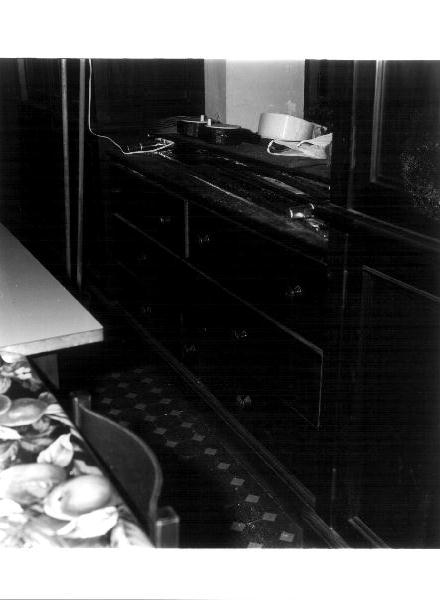 cassettone, elemento d'insieme - bottega ligure (secondo quarto sec. XX)