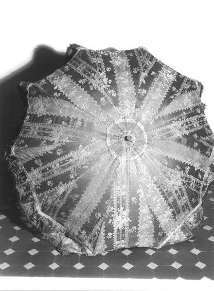 ombrellino processionale, elemento d'insieme - manifattura ligure (fine sec. XIX)