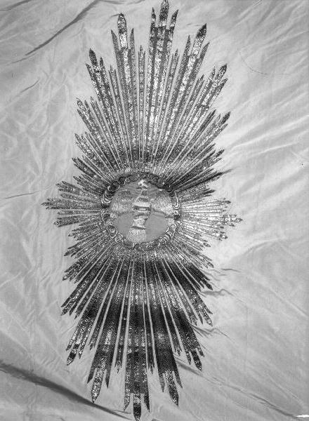 colomba dello Spirito Santo (baldacchino processionale, elemento d'insieme) - manifattura ligure (prima metà sec. XX)