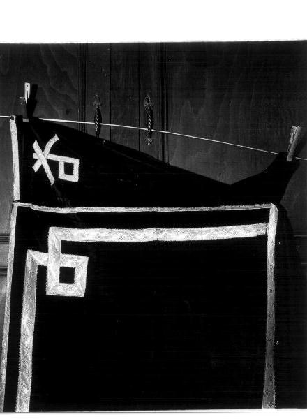 coltre funebre, opera isolata - manifattura ligure (secondo quarto sec. XX)