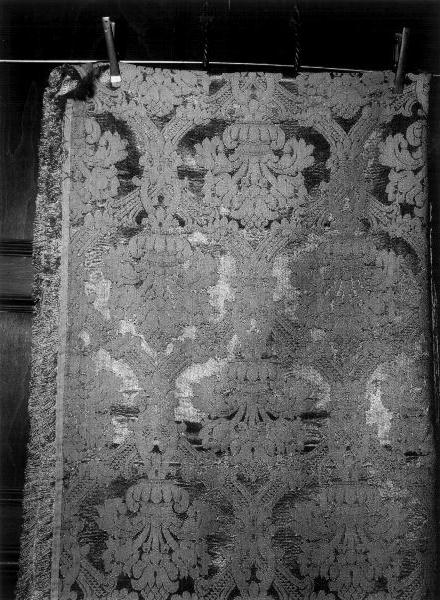 motivi decorativi vegetali (drappo, opera isolata) - manifattura ligure (fine/inizio secc. XIX/ XX)