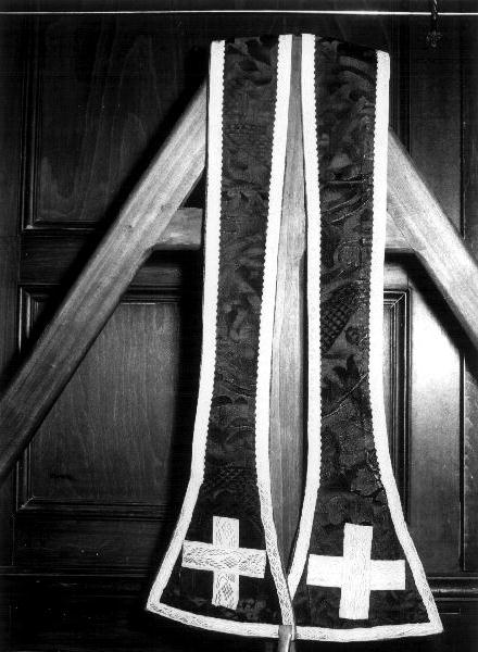 stola, opera isolata - manifattura ligure (prima metà sec. XX)