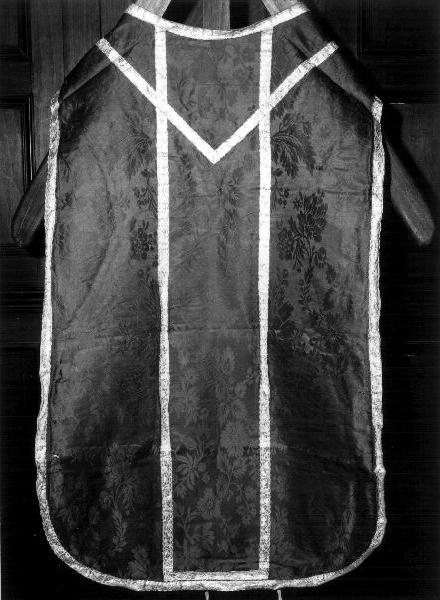 motivi decorativi vegetali (pianeta, elemento d'insieme) - manifattura ligure (seconda metà sec. XVIII)