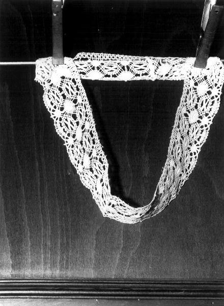 merletto, coppia - manifattura ligure (prima metà sec. XX)