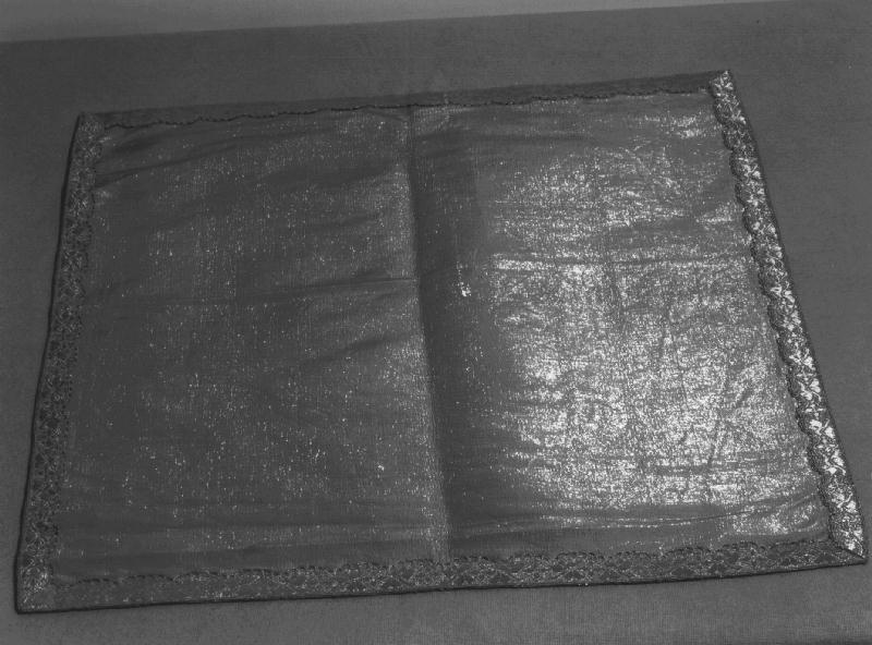 velo di calice, elemento d'insieme - manifattura ligure (secondo quarto sec. XX)