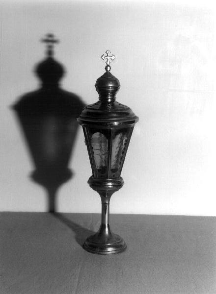 lanterna processionale, opera isolata - PRODUZIONE LIGURE (secondo quarto sec. XX)