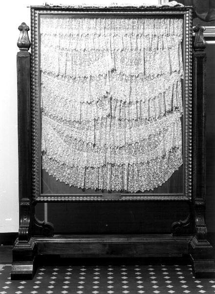 teca, elemento d'insieme - bottega ligure (primo quarto sec. XX)