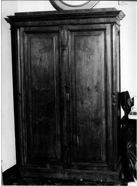 armadio da sacrestia, coppia - bottega ligure (primo quarto sec. XX)
