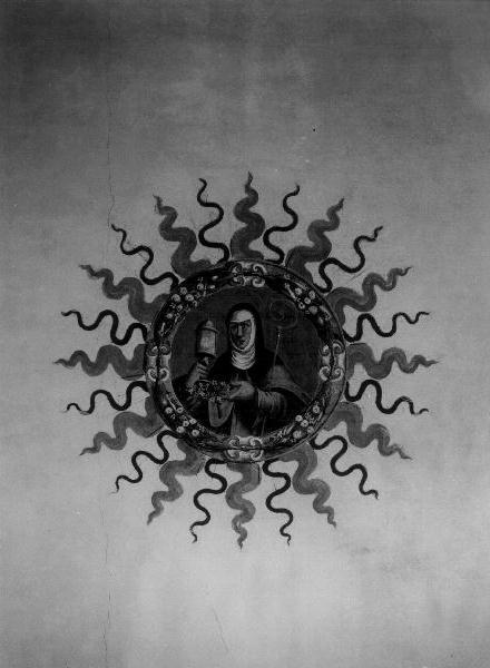 SANTA CHIARA (dipinto, opera isolata) - ambito ligure (fine/inizio secc. XVI/ XVII)