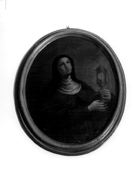 SANTA CHIARA (dipinto, opera isolata) - ambito ligure (sec. XVIII)