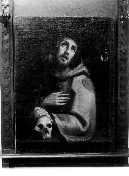 SAN FRANCESCO D'ASSISI (dipinto, opera isolata) - ambito genovese (primo quarto sec. XVII)