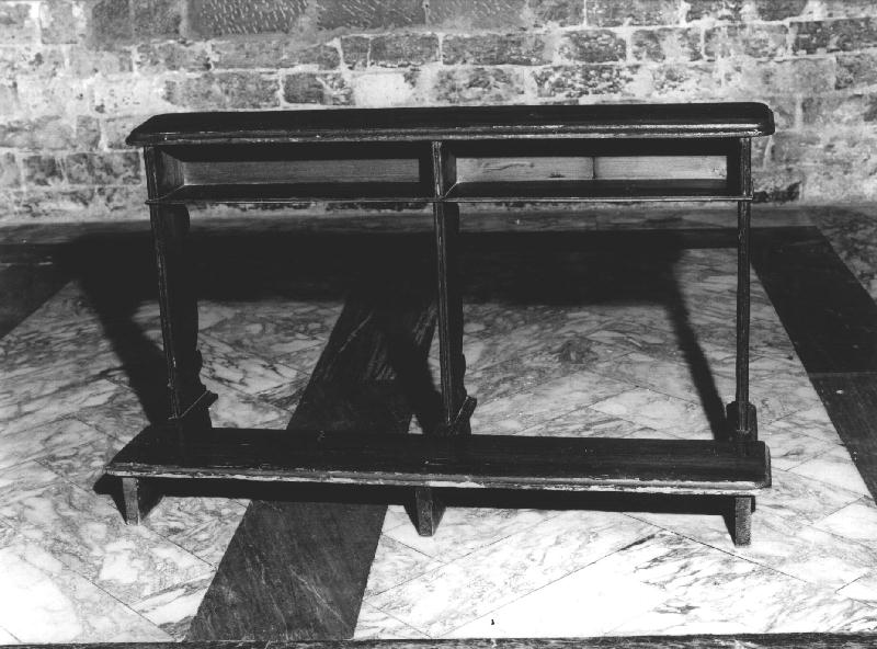 inginocchiatoio, coppia - bottega ligure (fine/inizio secc. XIX/ XX)